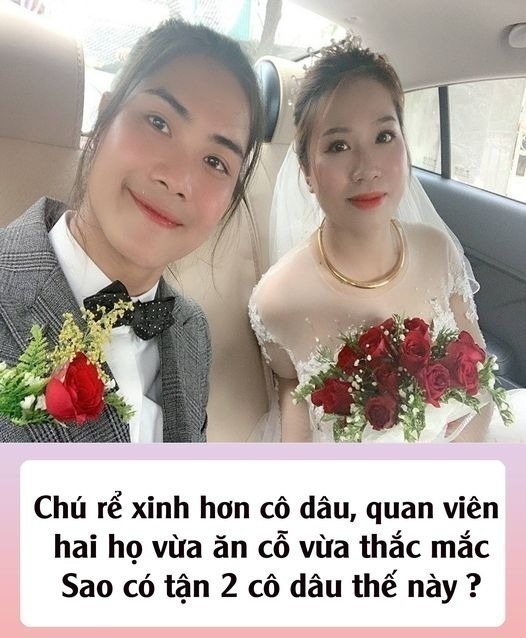 Chú rể bị nhầm là con gái, được khen xinh hơn cô dâu…