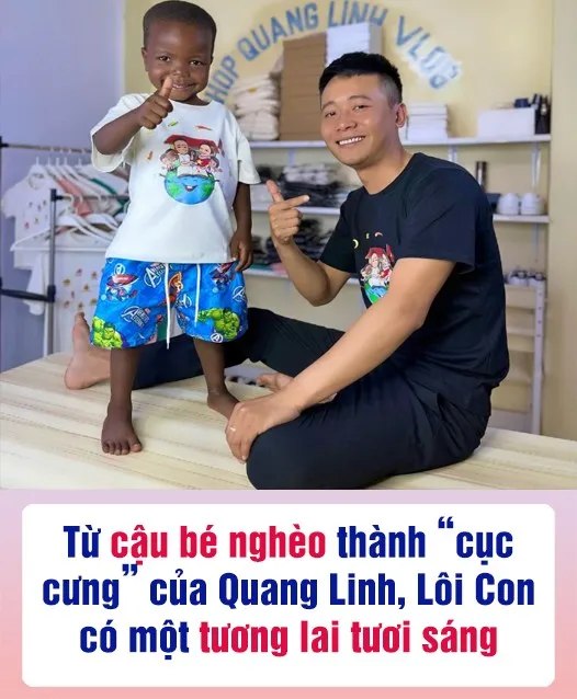 Từ cậu bé nghèo thành “cục cưng” câu view của Quang Linh, Lôi Con có hẳn một tương lai tươi sáng ngay trước mắt