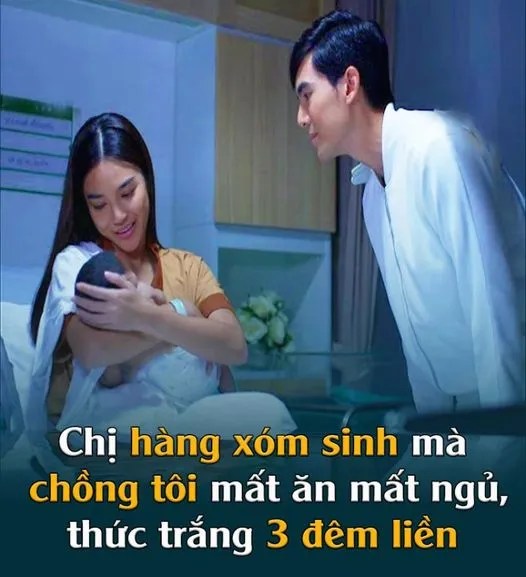 Chị hàng xóm đ.ẻ mà chồng tôi mấɫ ăn mấɫ ngủ..