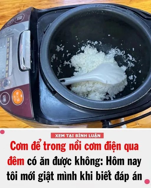 Cơm để trong nồi cơm điện qua đêm có ăn được không: Nhiều người giật mình khi biết đáp án..