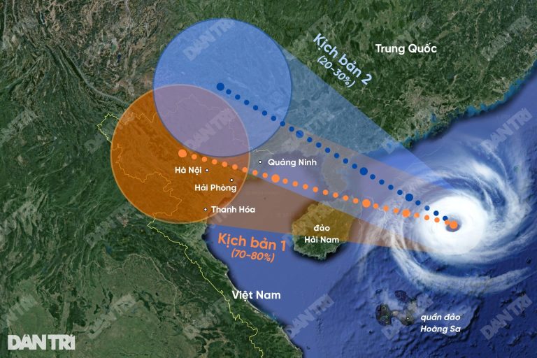 KHẨN CẤP: Bão YAGI đổi hướng đột ngột tiến thẳng vào Hà Nội với sức gió khủng khiếp nhất 30 năm qua,