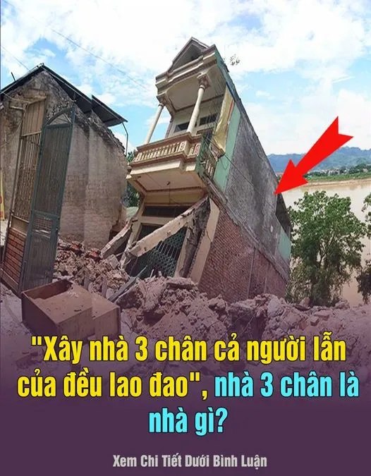 Các cụ nhắc nhở: “Xây nhà 3 chân của cải đội nón đi hết”, nhà 3 chân là gì?