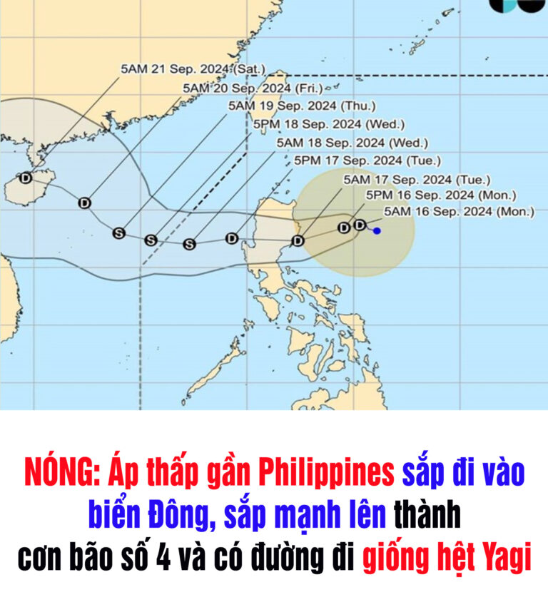 cơn bão số 4 và có đường đi giống Yagi