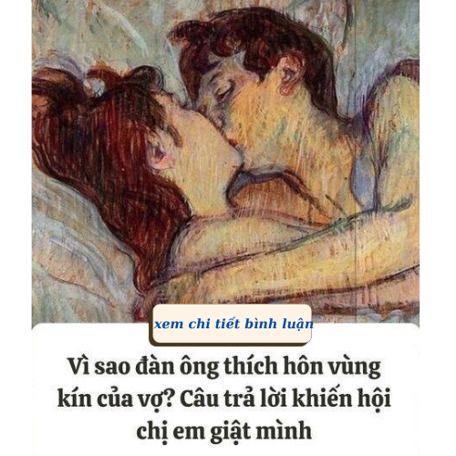 Đằng sau sở thích “Hô/n Vù/ng Dư/ới” của đàn ông.