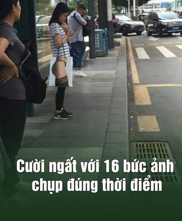 Cười ng,ất với 16 bức ảnh ch,ụp đúng thời điểm ..