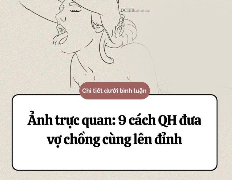 9 cách làm tình đưa cả hai cùng lên đỉnh