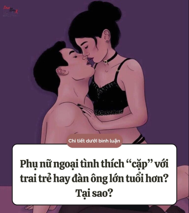 Phụ nữ ng,oại tì,nh thích ‘cặp’ với trai trẻ hay trai già tuổi hơn