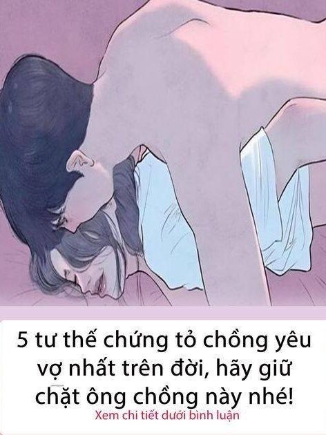 5 tư thế chứng tỏ chồng yêu vợ nhất trên đời