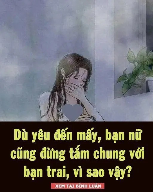 Dù yê,u đến mấy, bạn nữ cũmng đừng tắmm chung với “nửa kia”, vì sao vậy?