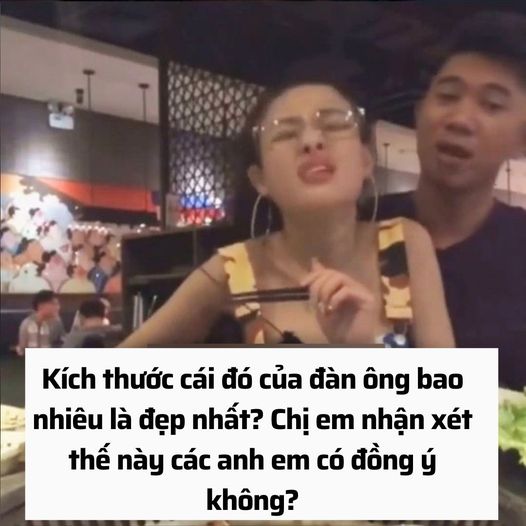 Kích thước cái đó của các anh bao nhiêu là đẹp nhất?