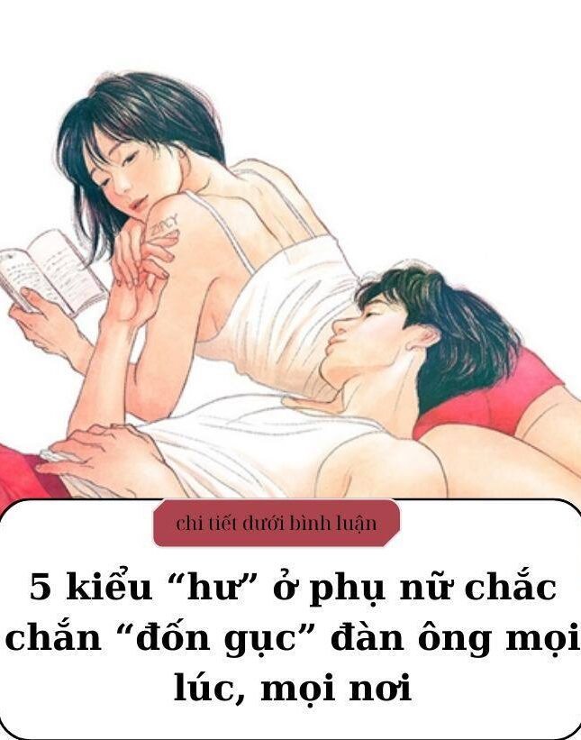 5 kiểu “hư” ở phụ nữ chắc chắn “đốn gục” 100%