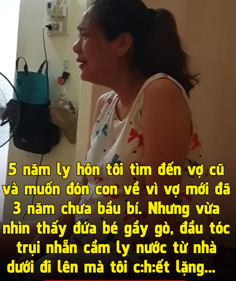 Sau 5 năm ly hôn, vừa thấy tôi cô đã thảng thốt và tiết lộ bí mật động trời