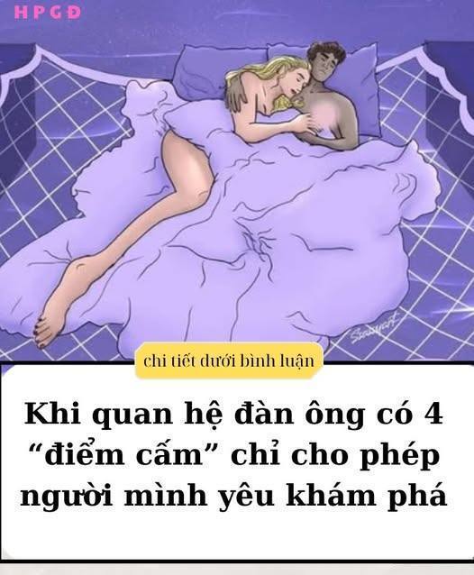 Khi QH đàn ông có 4 “điểm cấm” chỉ cho phép người mình yêu khám phá